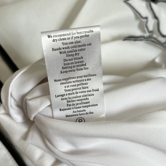 Samuel Dong white coat dress size small - Picture 10 of 10